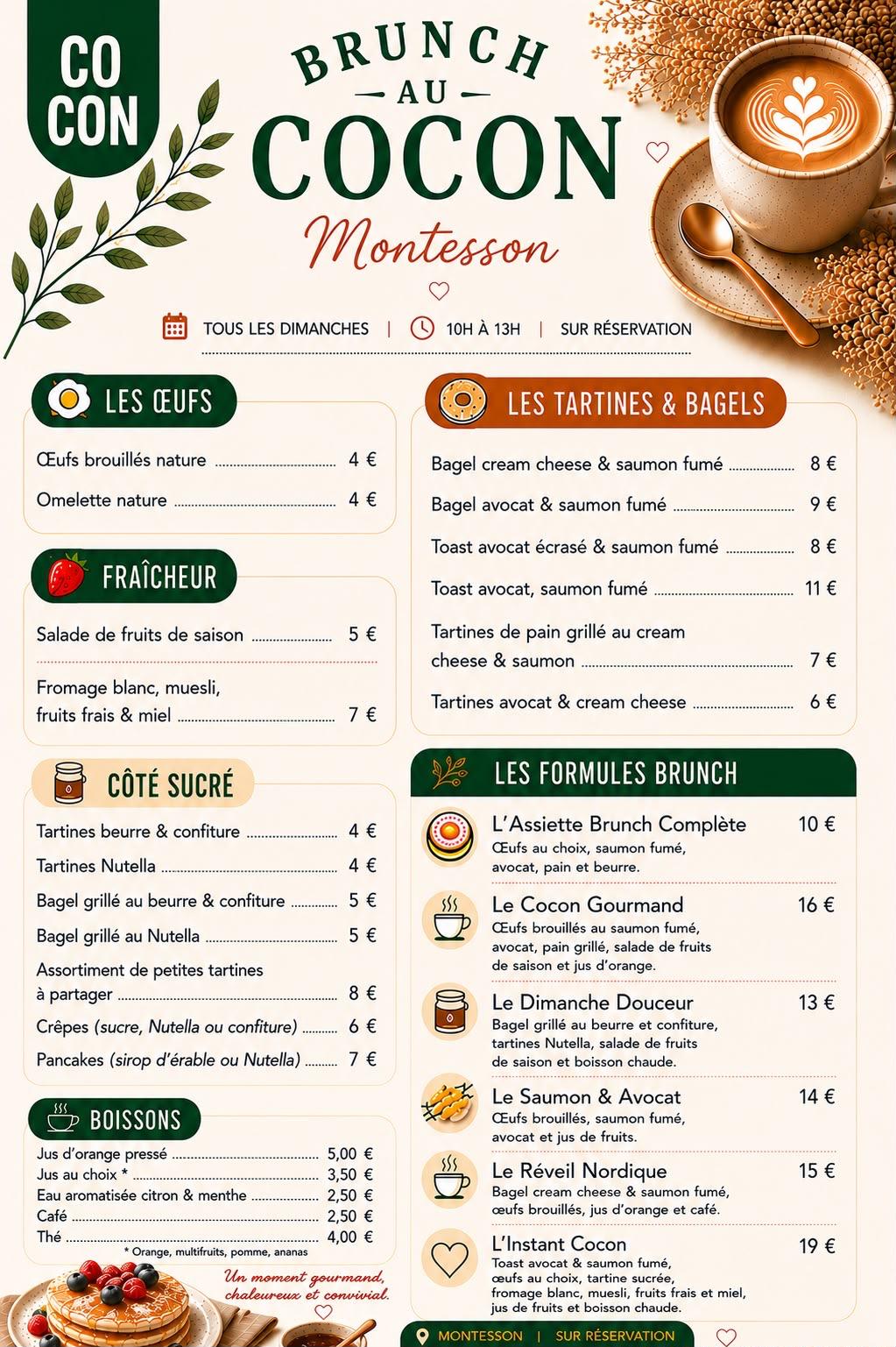 Brunch au Cocon